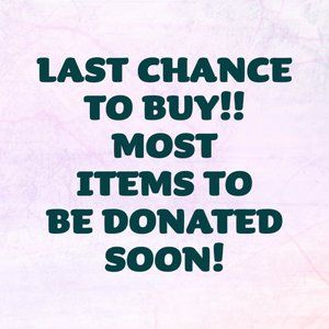 Last Chance!!!!